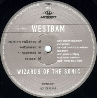 WESTBAM - Wizards Of The Sonic