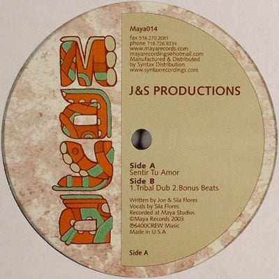 J & S PRODUCTIONS - Sentir Tu Amor