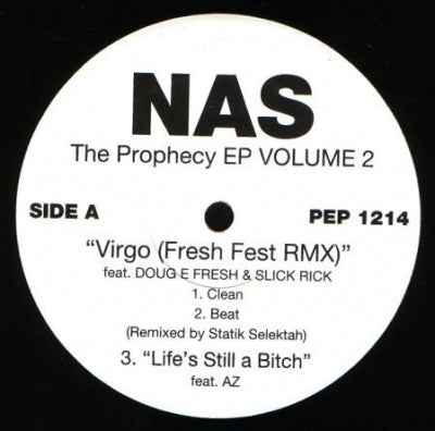 NAS - The Prophecy EP Volume 2