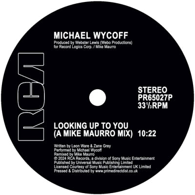 MICHAEL WYCOFF - Looking Up to You - Mike Maurro Mix