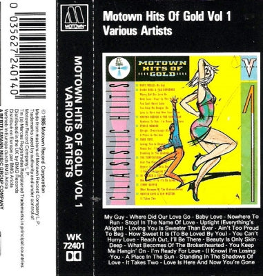 VARIOUS ARTISTS - Motown Hits Of Gold Vol.1