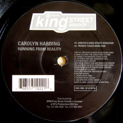CAROLYN HARDING - Running From Reality