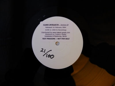 CLARO INTELECTO - Chicago / Section [part 2] / Mono / Senti
