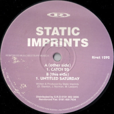 STATIC IMPRINTS - Catch 20 / Untitled Saturday