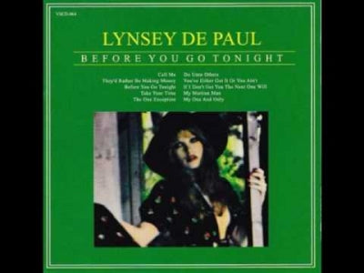 LYNSEY DE PAUL - Before You Go Tonight