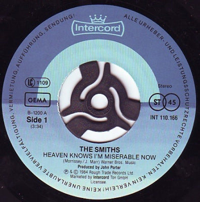 THE SMITHS - Heaven Knows I'm Miserable Now