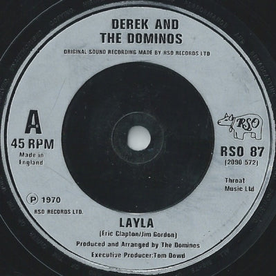 DEREK AND THE DOMINOS / ERIC CLAPTON - Layla / Wonderful Tonight (Live)