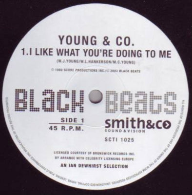 YOUNG & COMPANY / OLIVER CHEATHAM - I Like What You're Doing To Me / Get Down Saturday Night
