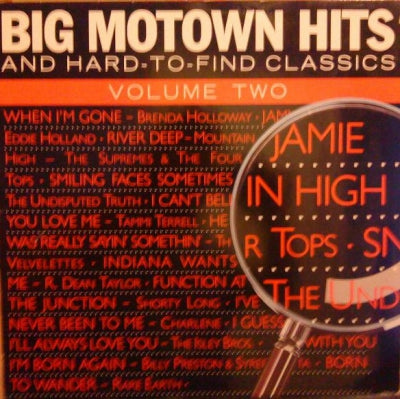VARIOUS ARTISTS - Big Motown Hits And Hard To Find Classics - Volume 2