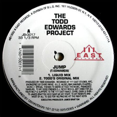 THE TODD EDWARDS PROJECT - Jump