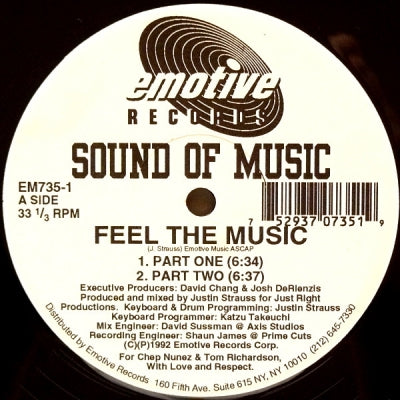 SOUND OF MUSIC - Feel The Music