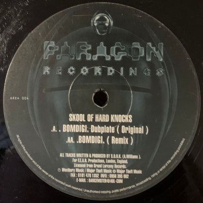 SKOOL OF HARD KNOCKS - Bomdigi