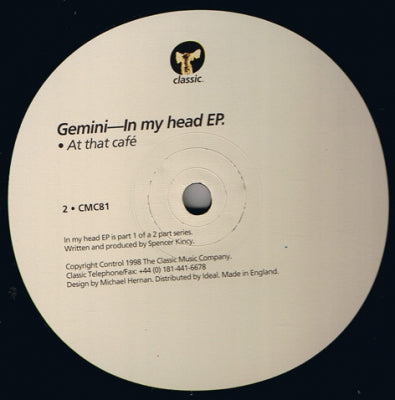 GEMINI - In My Head EP Part 2