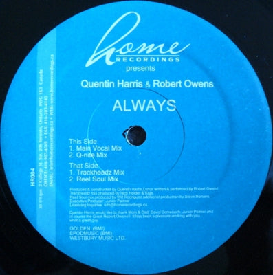 QUENTIN HARRIS & ROBERT OWENS - Always