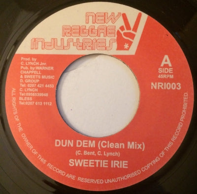 SWEETIE IRIE - Dun Dem