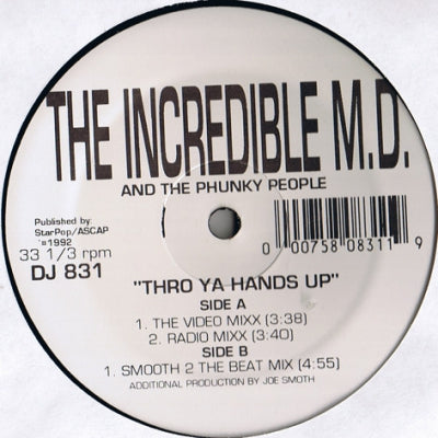 THE INCREDIBLE M.D. AND THE PHUNKY PEOPLE - Thro Ya Hands Up