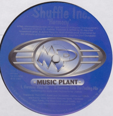 SHUFFLE INC - Harmony / Funky Rhythm
