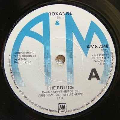 THE POLICE - Roxanne / Peanuts