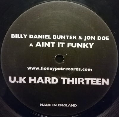 BILLY DANIEL BUNTER & JON DOE - Aint It Funky / Power Of Life