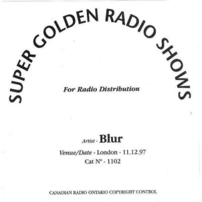 BLUR - Super Golden Radio Shows - London 11.12.97