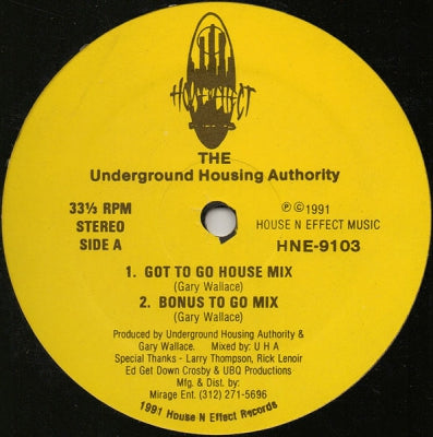 THE UNDERGROUND HOUSING AUTHORITY - Got To Know