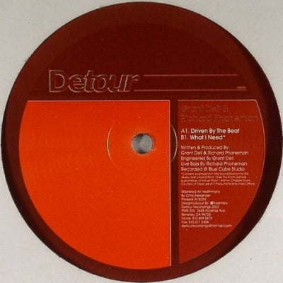 GRANT DELL & RICHARD PHONEMAN - Driven By The Beat / What I Need