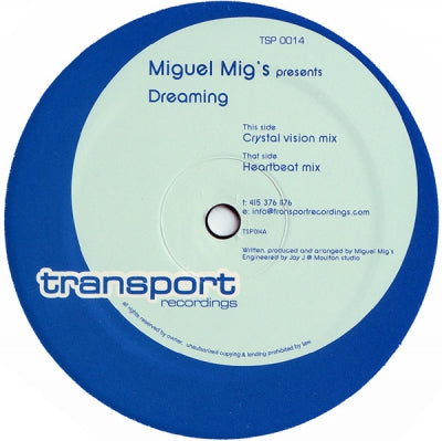 MIGUEL MIGS - Dreaming