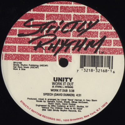 UNITY - Work It Out