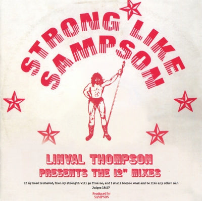 LINVAL THOMPSON - Strong Like Sampson (The 12" Mixes)
