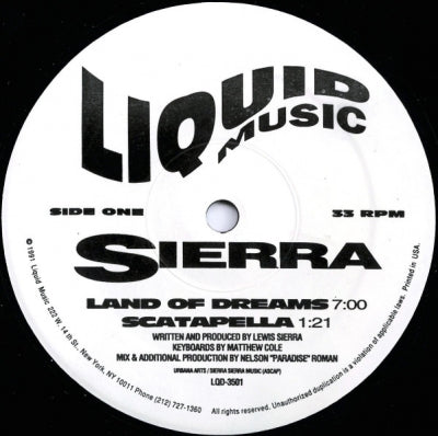 SIERRA - Land Of Dreams