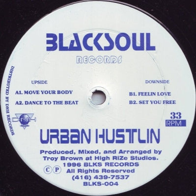 TROY BROWN - Urban Hustlin