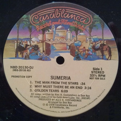 SUMERIA - The Man From The Stars / Why Must There Be An End / Golden Tears