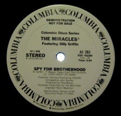 THE MIRACLES FEATURING BILLY GRIFFIN - Spy For Brotherhood
