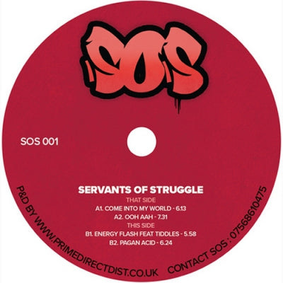 SERVANTS OF STRUGGLE - S.O.S. Acid Vol 1