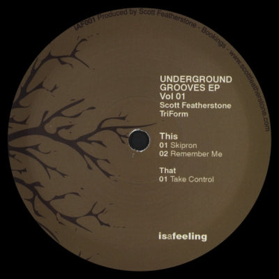 TRIFORM - Underground Grooves EP Vol 01