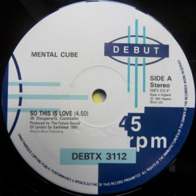 MENTAL CUBE - So This Is Love / Q (Santa Monica Mix)