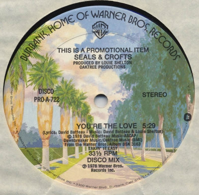 SEALS & CROFTS - You're The Love