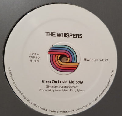 THE WHISPERS - Keep On Lovin' Me / Turn Me Out