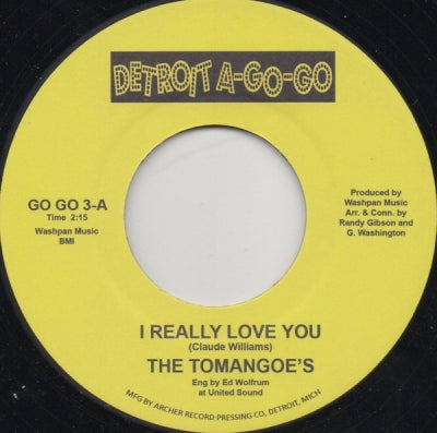 THE TOMANGOE'S / GINO WASHINGTON - I Really Love You / Rat Race