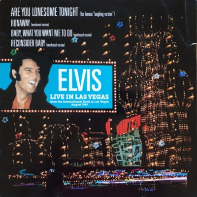 ELVIS PRESLEY - Live In Las Vegas