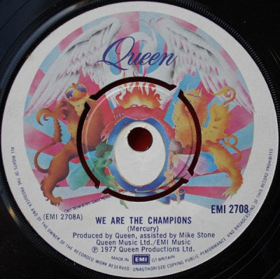 QUEEN - We Are The Champions / We Will Rock You.