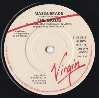 THE SKIDS - Masquerade / Out Of Town