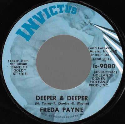FREDA PAYNE - Deeper And Deeper / Unhooked Generation