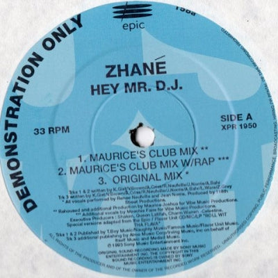 ZHANÉ - Hey Mr. D.J.