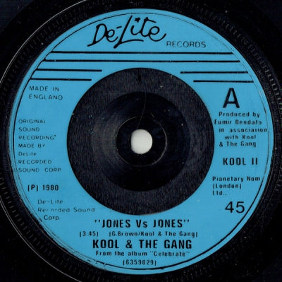 KOOL & THE GANG - Jones Vs Jones / Summer Madness