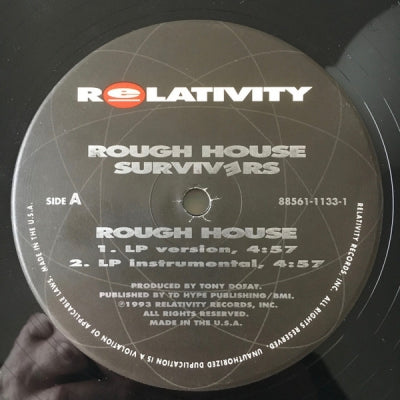 ROUGH HOUSE SURVIVERS - Rough House (Including Pete Rock Remix).