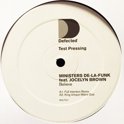 MINISTERS DE-LA-FUNK  - Believe