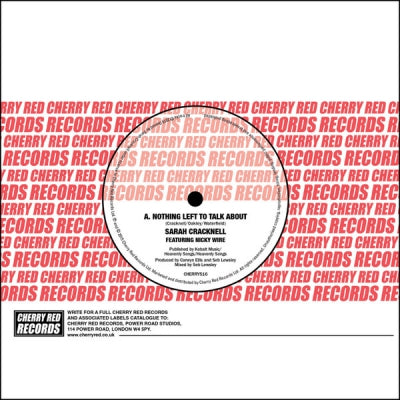 SARAH CRACKNELL FEATURING NICKY WIRE - Nothing Left To Talk About