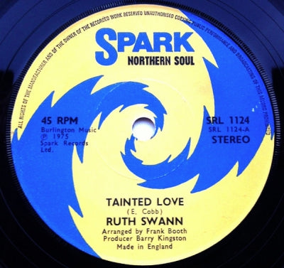 RUTH SWANN - Tainted Love / Boy-You'd Better Move On