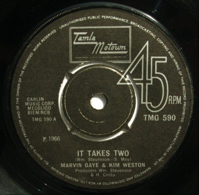 MARVIN GAYE & KIM WESTON - It Takes Two / It's Got To Be A Miracle (This Thing Called Love)